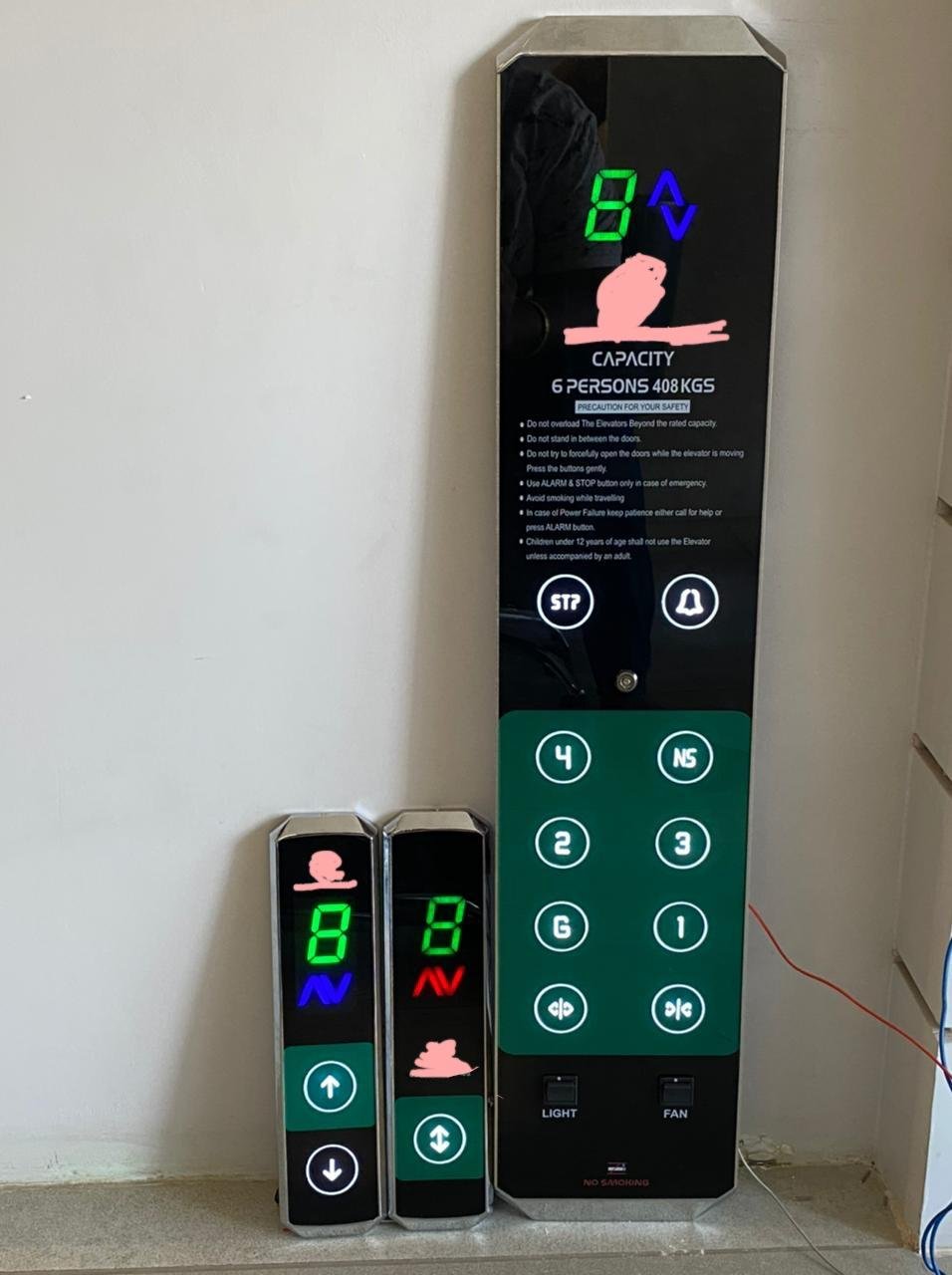 Premium Elevator COP & LOP Panels - Project Image 1