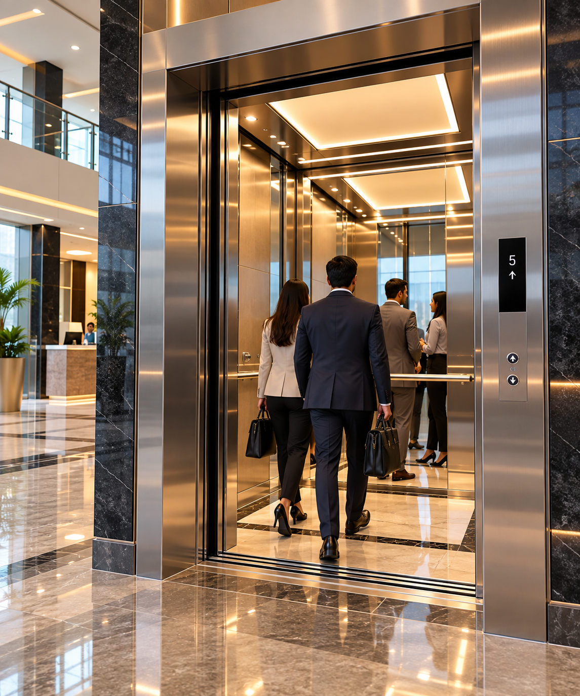 Commercial Passenger Elevator Project - Project Image 2